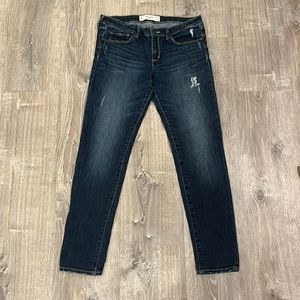 Abercrombie & Fitch Dark Wash Super Skinny Jeans Sz 10 Regular